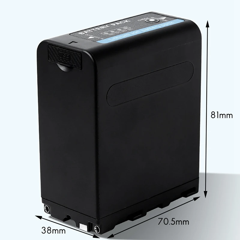 NP-F990 NP F990 8800 мА/ч Камера литий Батарея для Sony F750 F550 F960 1000C 1500C 2500C со светодиодной