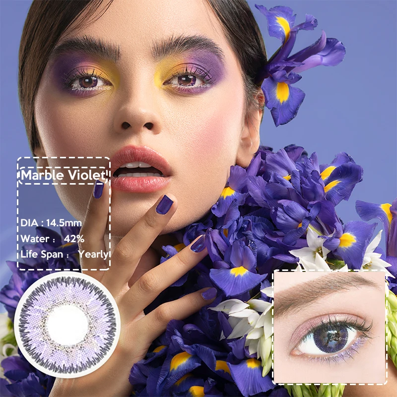 2 шт./пара шт. Ангел серии Цветной контактные линзы естественного ежегодно