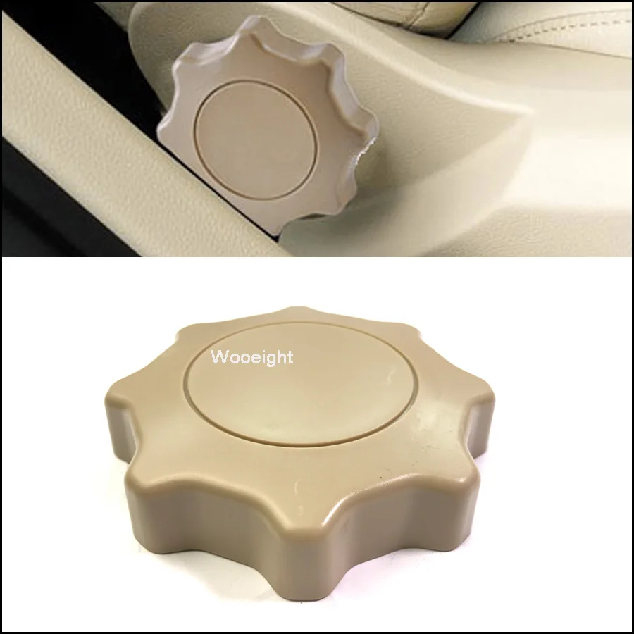 Рукоятка регулировки сиденья Wooeight 1J0881671G из абс пластика бежевая с поясничной