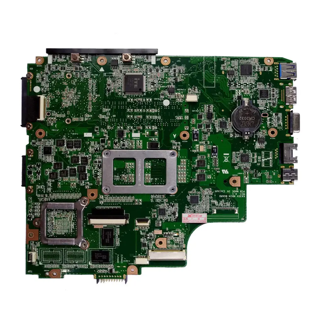 

K43SV Motherboard 1GB HM65 For Asus X43S A43S K43S A83S A84S K43SJ K43SV laptop Motherboard K43SV Mainboard 100% OK