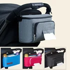 Сумка-Органайзер для мамы на детскую коляску, водонепроницаемая вместительная сумка для подгузников с крючком, аксессуары для коляски