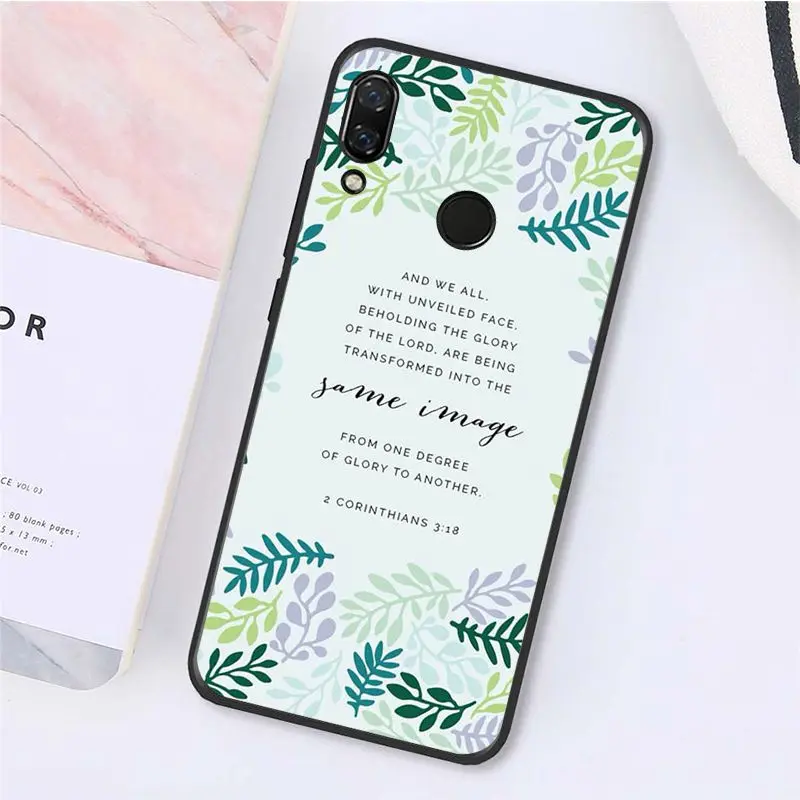 Чехол Yinuoda для телефона Xiaomi Redmi Note 7 8T 5plus 6A Note8 4X Note8Pro с христианскими мотивами и