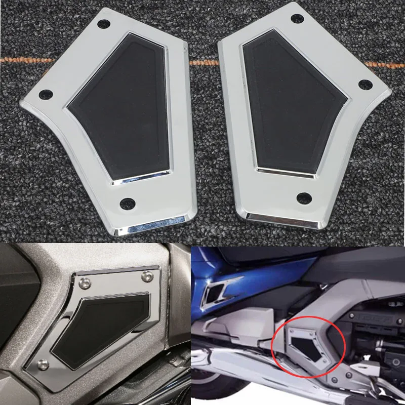 

for HONDA Goldwing GL1800 2018 2019 2020 Chrome Motorcycle Accessories Swingarm Pivot Covers Case Trim