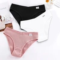 sexy panties womens underwear seamless briefs thong female cotton knitted underpants girls lingerie ladies low rise underwear