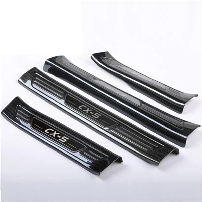 Внутренняя и справочная деталь из нержавеющей стали/задняя дверь для Mazda внешняя