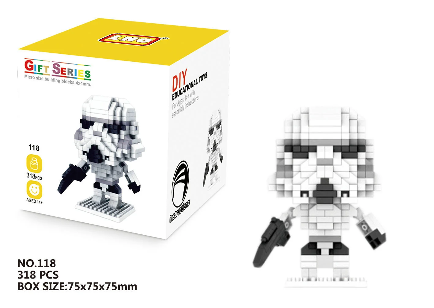 Конструктор Звездные войны Disney сделай сам детская развивающая игрушка Дарт