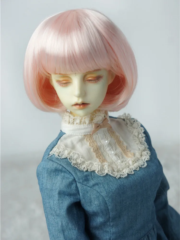 

JD478 1/8 1/6 1/4 1/3 Short Bobo cut doll wigs OB11 6-7inch 7-8inch 8-9inch Synthetic mohair BJD hair