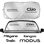 Солнцезащитный козырек для автомобиля, переднее стекло для Renault Megane 2, 3, Clio 4, символ Kangoo, Trafic, Kwid, аксессуары для мастер-модуля