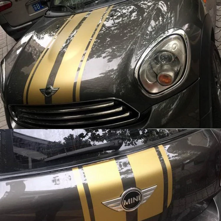 Автомобильные наклейки ралли полосы Гонки Для MINI S SD CLUBMAN ONE виниловые задние