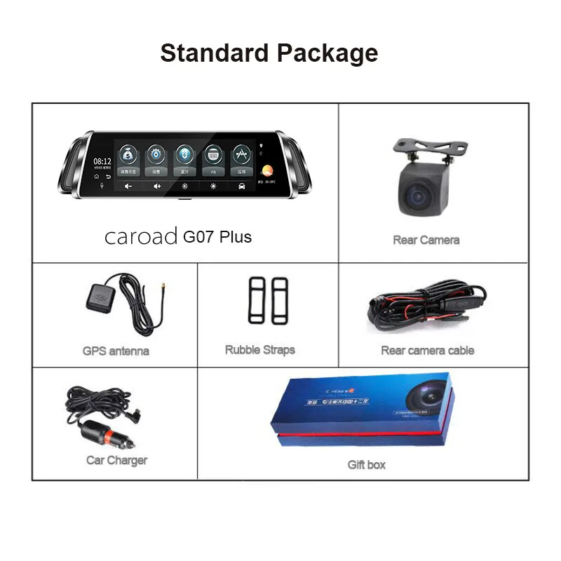 

Maiyue star 10 inch 4G full HD 1080P streaming media touch screen DVR recorder car GPS navigation Android WiFi driving recorder