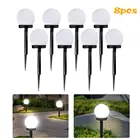 468 штмного Солнечный садовый светильник Водонепроницаемый светодиодный лампы газон садовый светильник Открытый Кемпинг Ночной светильник s на солнечных батареях с низким напряжением для уличного фонаря