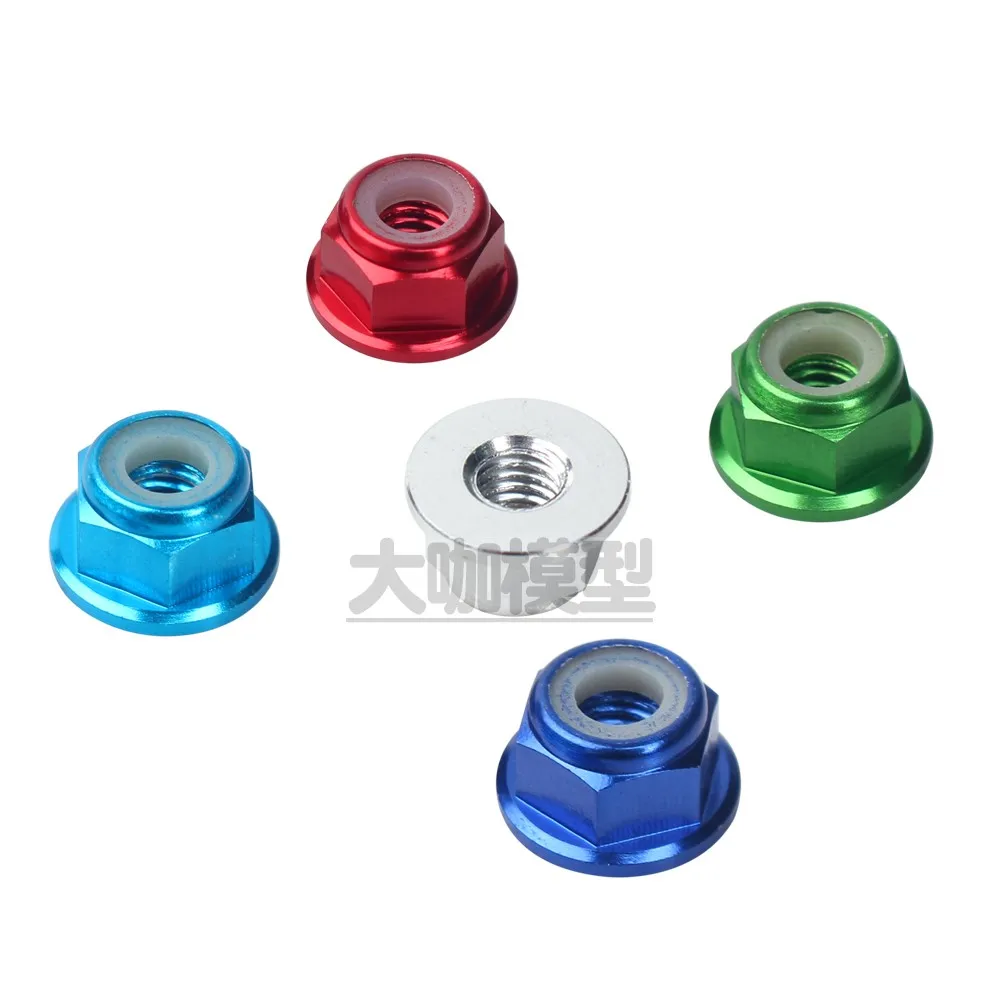 Детали для радиоуправляемых моделей Противоударная гайка из алюминиевого