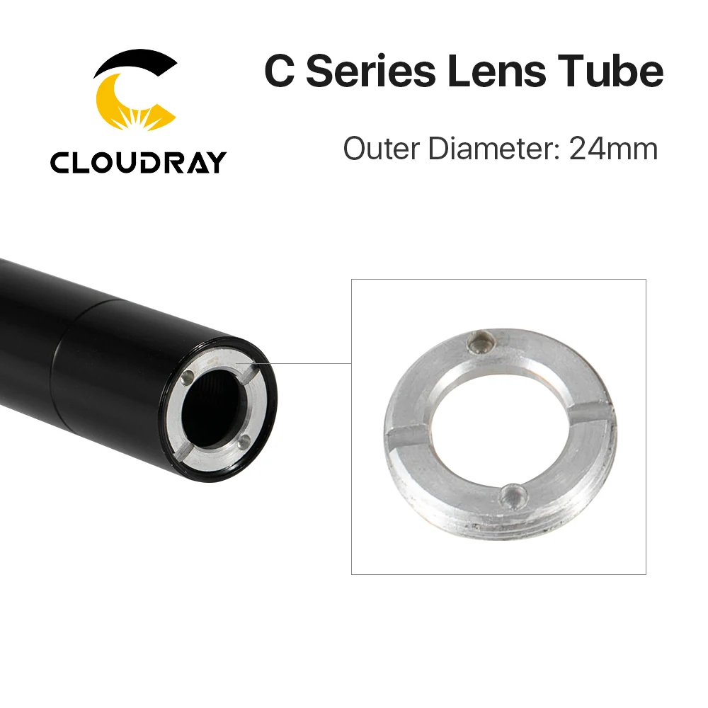 Cloudray C внешняя трубка объектива CO2 диаметр 24 мм для диаметром 20 fl50 8/63 5/101 6 лазерной