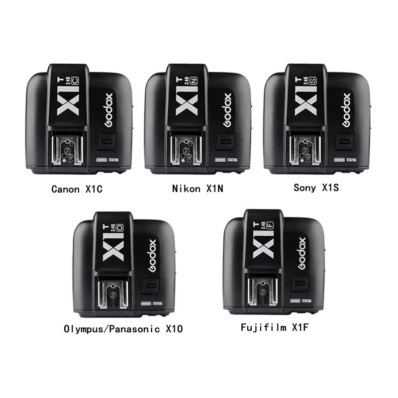 Godox X1T C N S F O 2 4G Беспроводной TTL HSS Flash Trigger Transmitter для цифровой зеркальной камеры Canon