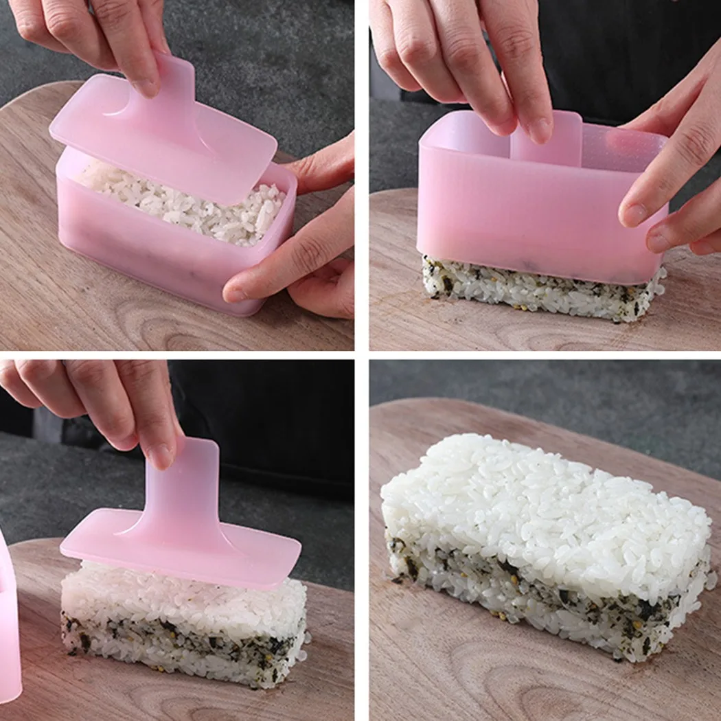 1pair Mould Kitchen Tools Musubi Maker Non-Toxic Non-stick Spam Sushi Maker