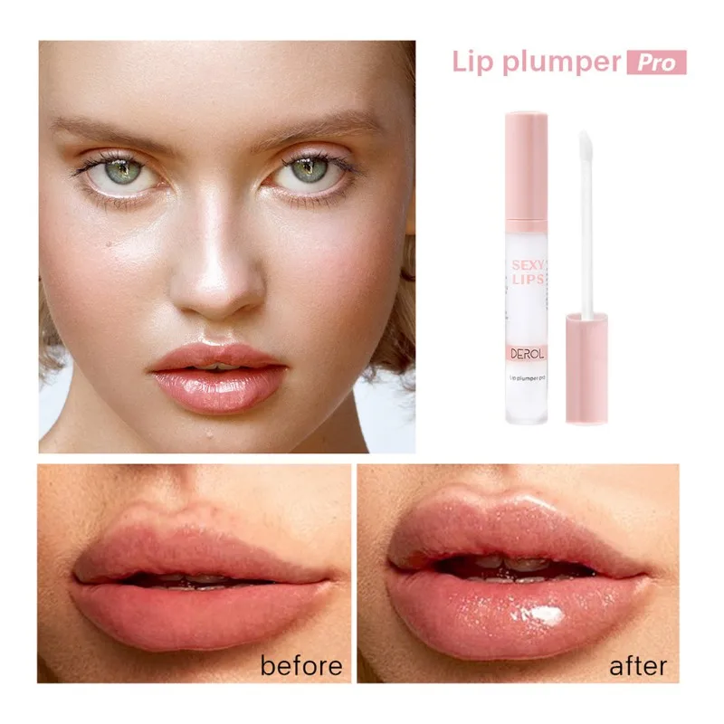 

Lip Plumper Lip Enhancer Moisturized Lip Oil Natural Plant Extracts Lip Plumping Serum Moisturizing Hydrating Lip Gloss