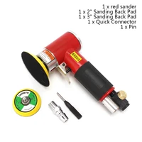 2 3 mini air sander 90 degree pneumatic polishing grinding machine air angle grinder polisher air tools power tool