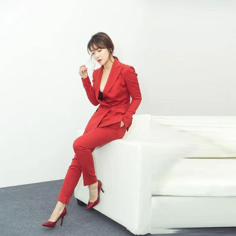 Женский деловой офисный костюм двубортный комплект из 2 предметов