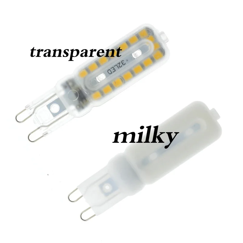 Dimmable G9 14/22/32 Светодиодная лампа мини светодиодная AC 220V SMD2835 прожектор люстра