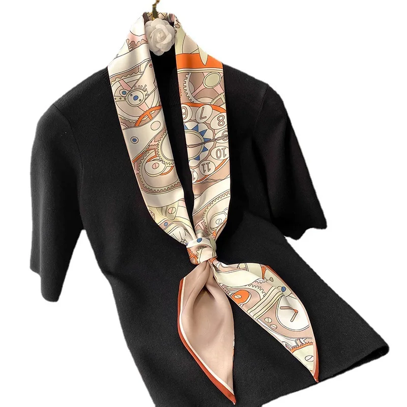 

women scarf silk scarves shawls lady wraps soft Neckerchief Hijab Headscarf Femalegirl bufandas para mujer Hijab echarpes femme