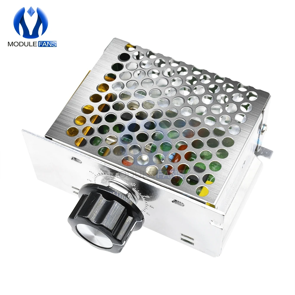 Регулятор напряжения переменного тока 220 В 4000 Вт КТУ диммер контроль скорости