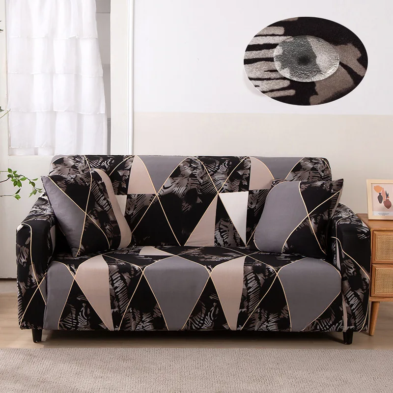 

Elastic Sofa Cover for Living Room Spandex Sofa Slipcovers Tight Wrap All-inclusive Couch Waterproof Cover Furniture Protector
