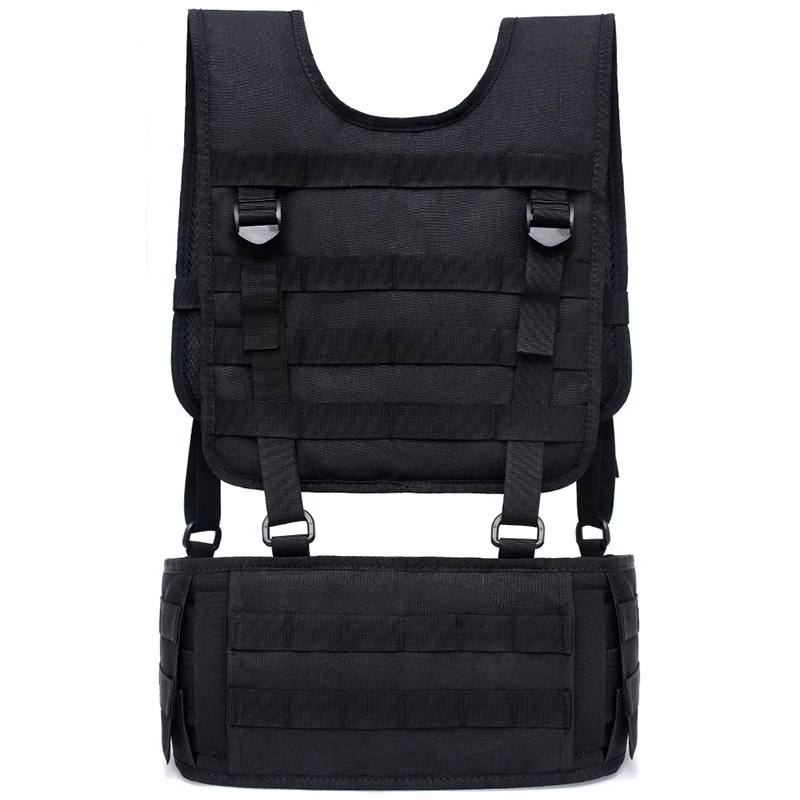 Molle Chest Rig Vest Accessories Vests Harness Padded Belt Outdoor Equipment | Спорт и развлечения