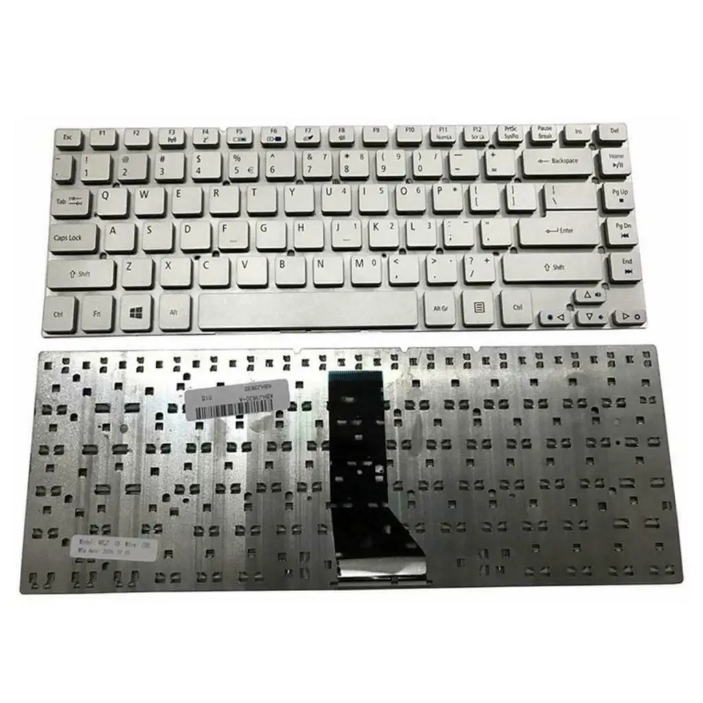 

US Keyboard for acer Aspire 3830 3830G 3830TG 4830 4830G 4830T Series Silver