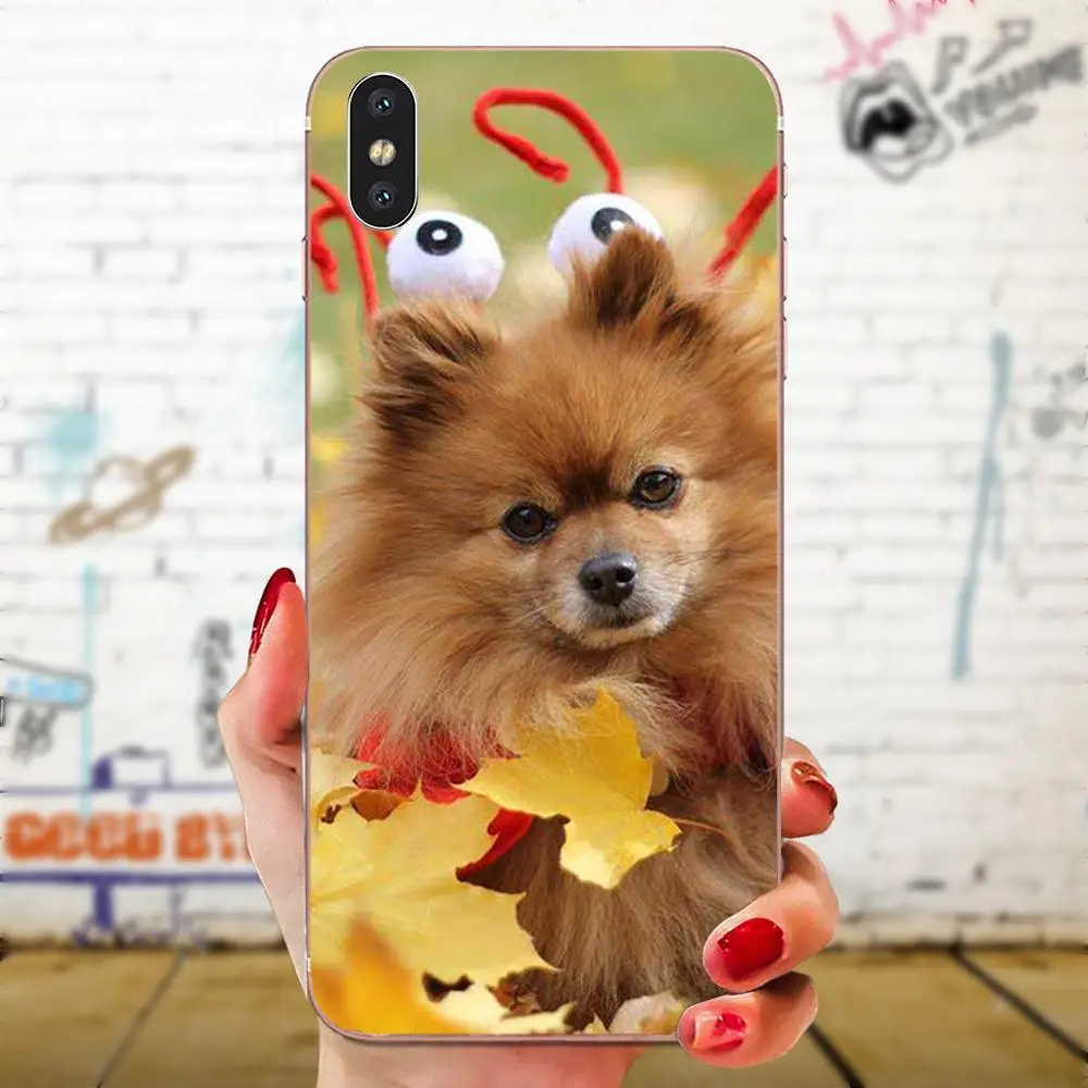 Прозрачный TPU чехол для Huawei Honor 4C 5A 5C 5X6 6A 6X7 7A 7C 7X8 8C 8S 9 10 10i 20 20i Lite рro шпиц собаки - Цвет: as picture