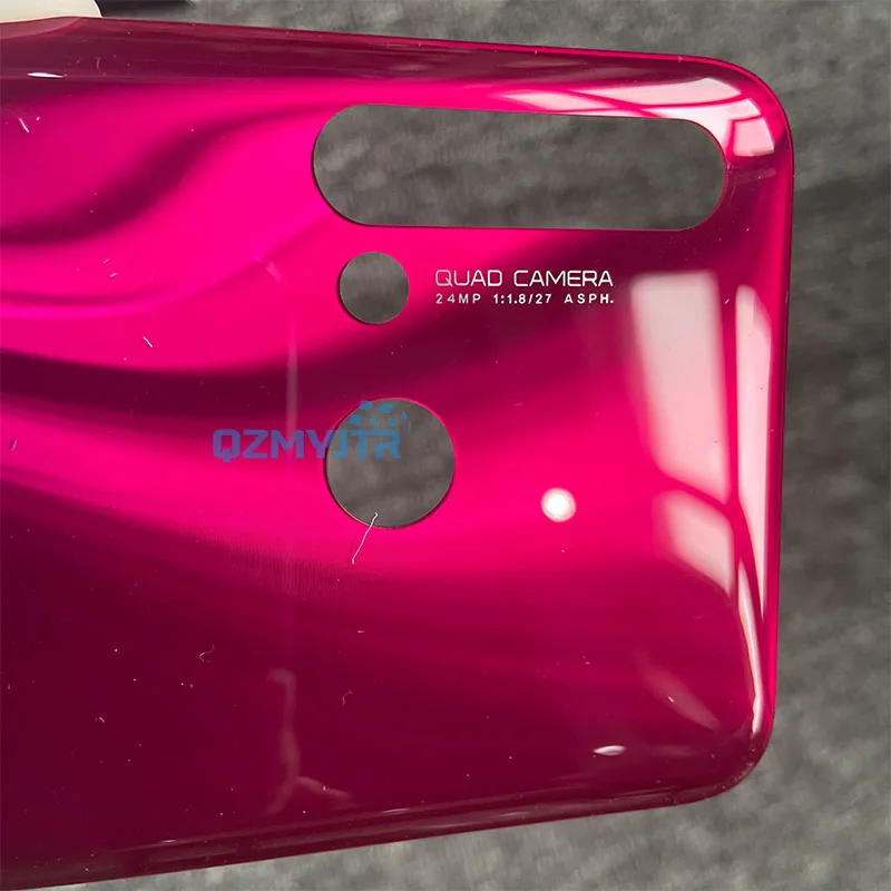 

6.4" New For Huawei Nova 5i Back Battery Cover Housing Glass Rear Door Case With Camera Lens For P20 Lite 2019 GLK-LX1 LX2 LX3