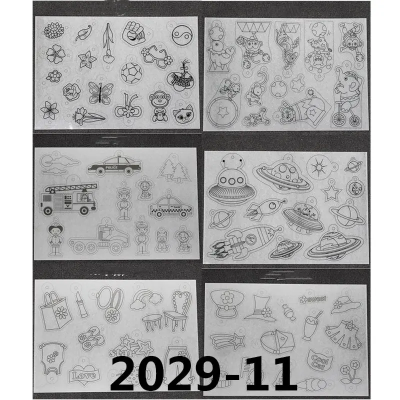 

Heat Shrink Plastic Sheet Kit,Heat Shrinky Sheets Creative Pack