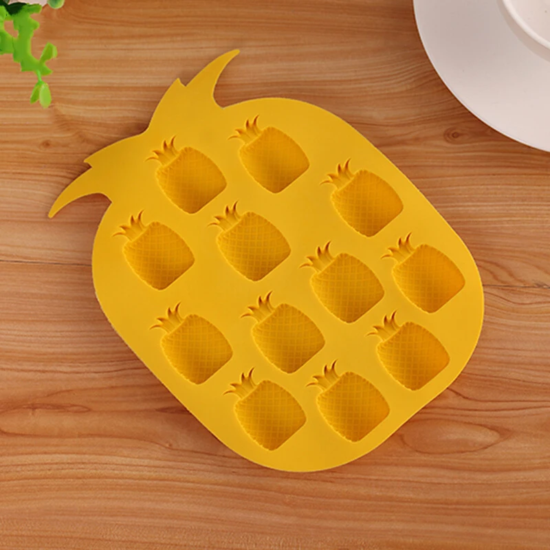 Ананас для шоколада из силикона в форме мыла сладкие конфеты сахарное желе лоток