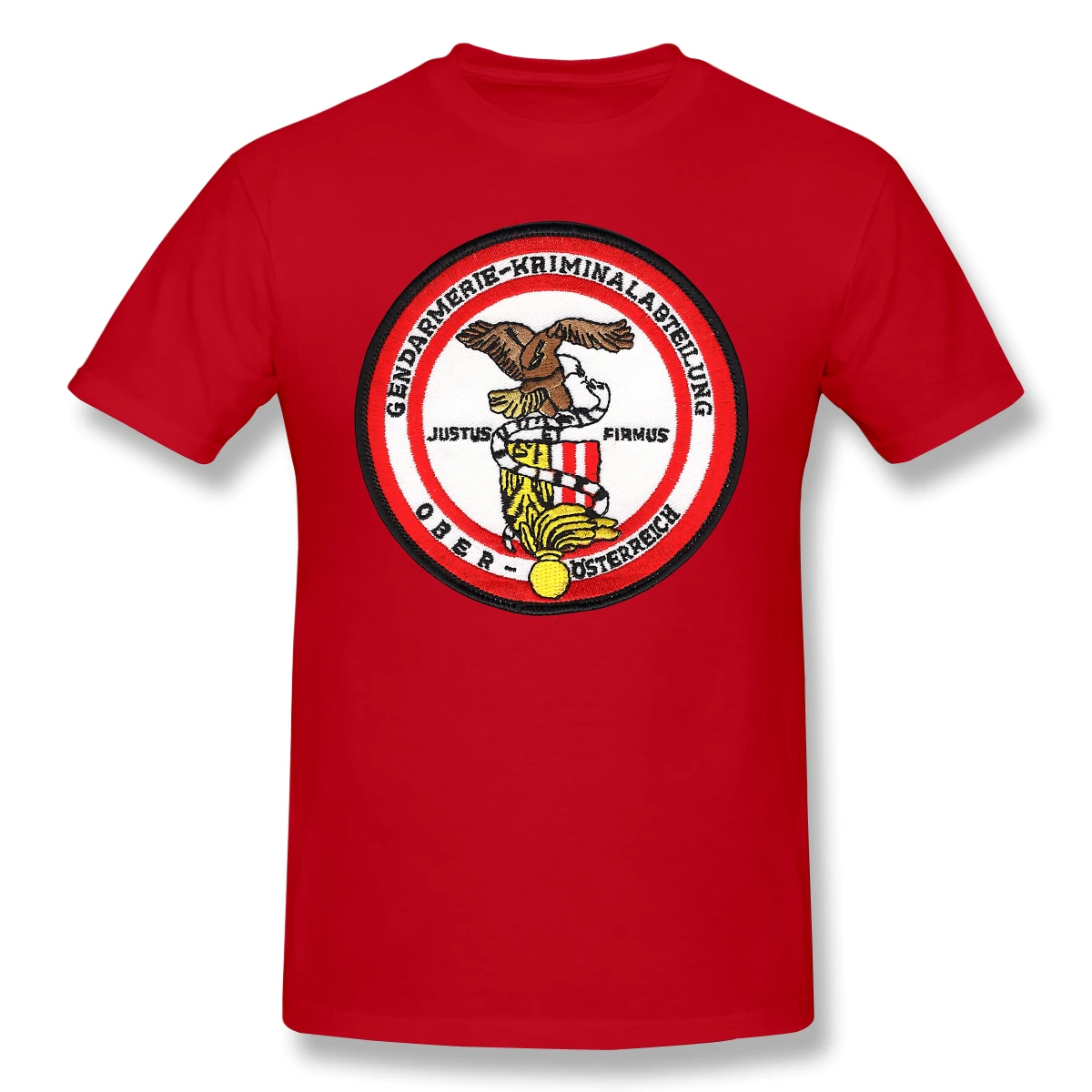 

Gendarmerie3 Kriminal Labteilung Acrylic Block Men's Basic Short Sleeve T-Shirt Unique R342 Tshirt Eur Size