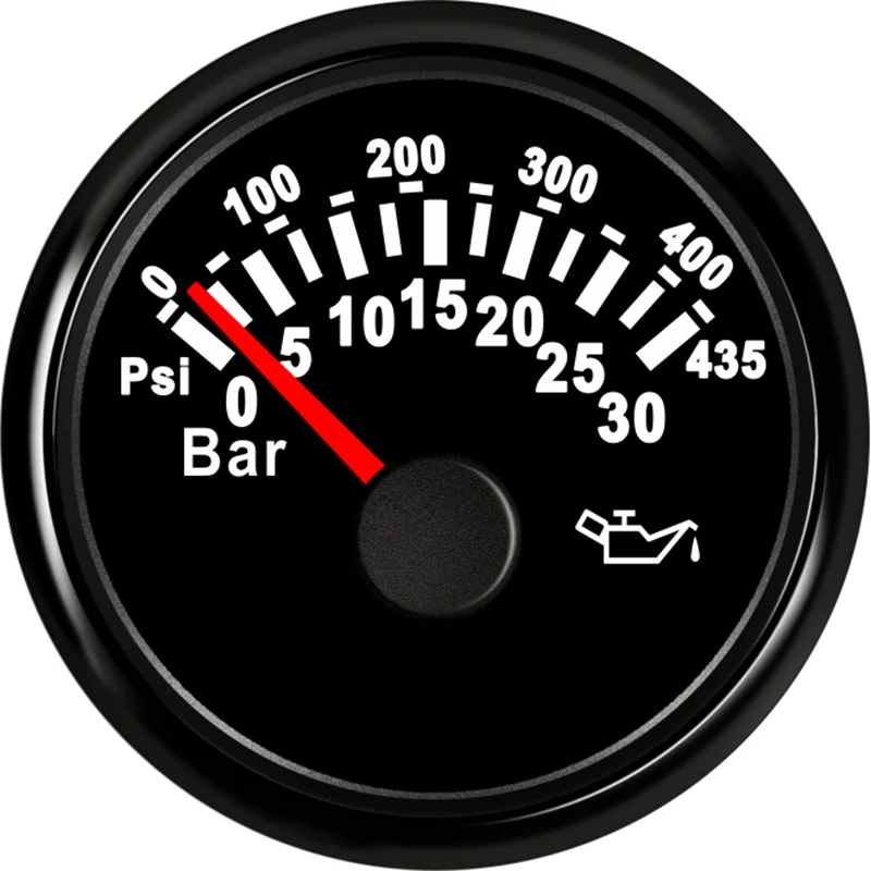 0- 30 бар масляного пресса ure манометр автомобильный Мотоцикл Авто Лодка Грузовик RV
