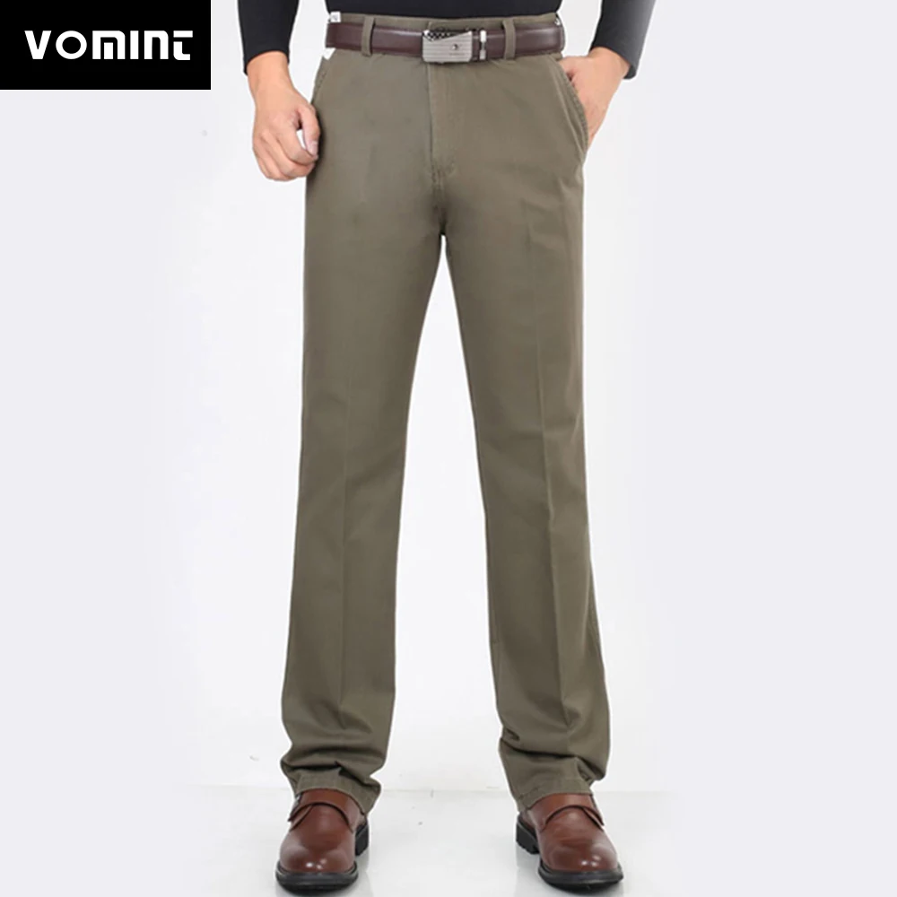 VOMINT четыре сезона классические высокое качество мужские повседневные штаны
