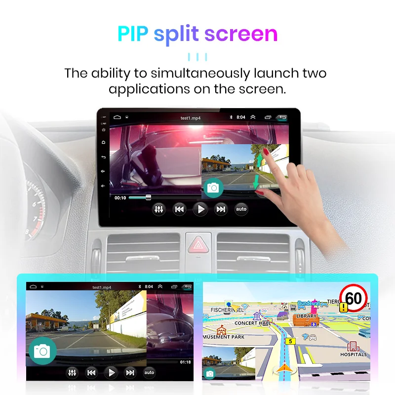 Junsun V1 2G + 32G Android 10 0 DSP автомобильный Радио мультимедийный видео плеер для Mercedes Benz C