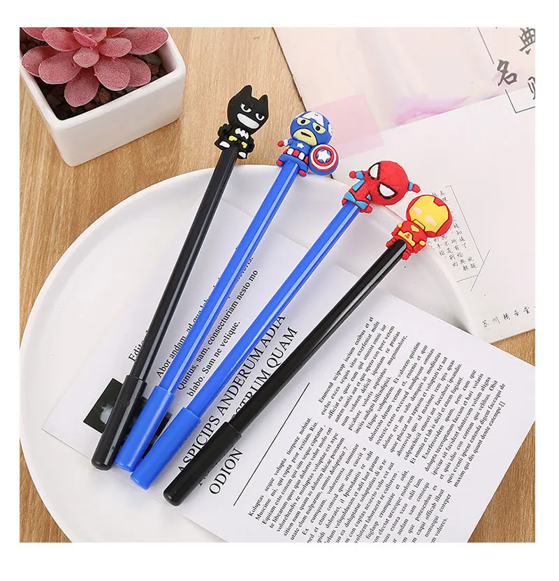 Высококачественная силиконовая гелевая ручка перьевая для студентов милая с