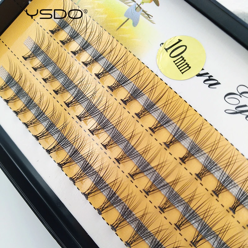 60 шт. Индивидуальные ресницы 0 07 C завитые для наращивания 8 10 12 мм накладные