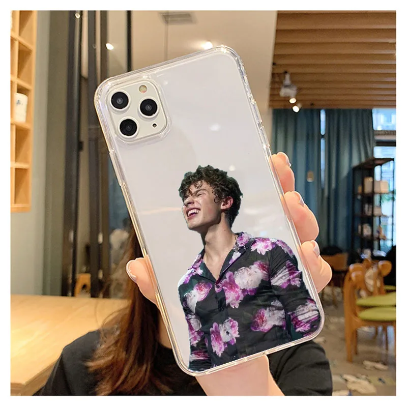 Защитный чехол для iPhone 12 11 Pro Max X XR XS 8 7 6 6S Plus Mini SE2020 силиконовый с Шоном мендесом |