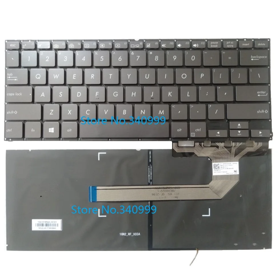 Новые американские модели для Asus Zenbook UX370UAF UX370U UX370UA ux370остальные модели с подсветкой клавиатуры ноутбука