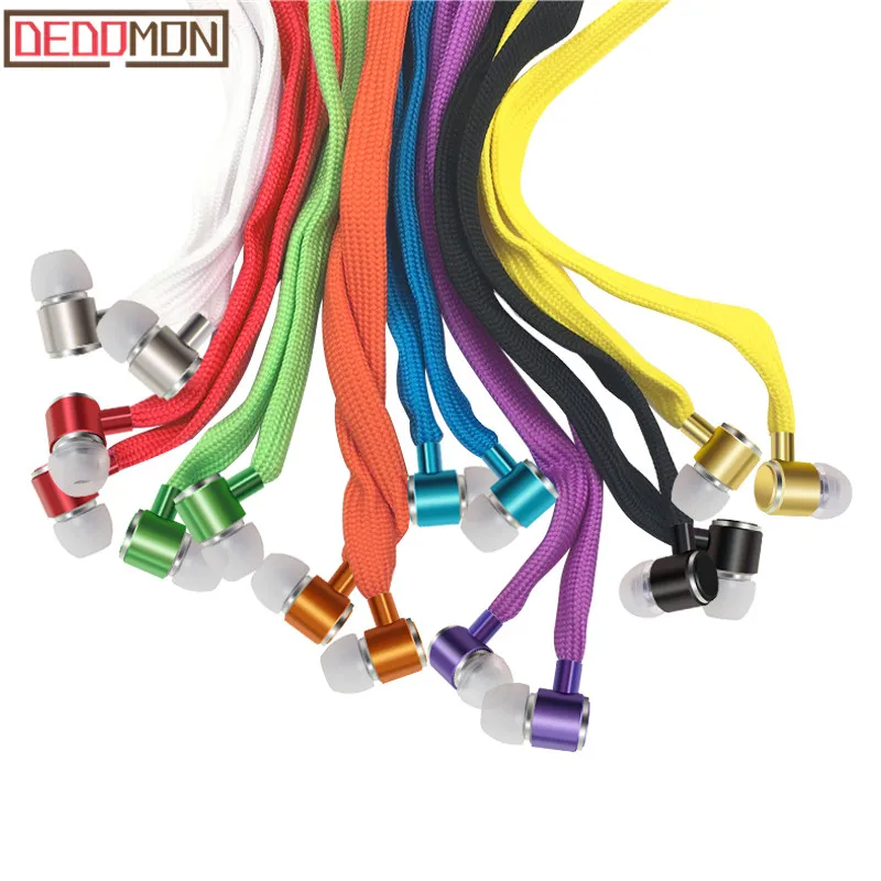 Наушники наушники шнурки Super Bass металлическая гарнитура стереонаушники для бега