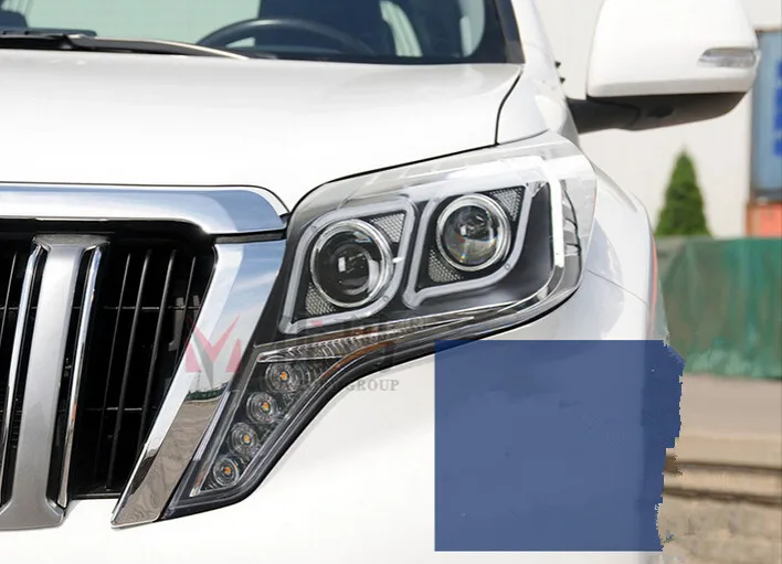 HID фары для Toyota Land Cruiser Prado FJ150 головного света 2014 2015 Xenon|headlights for|headlight for toyotahid headlight |