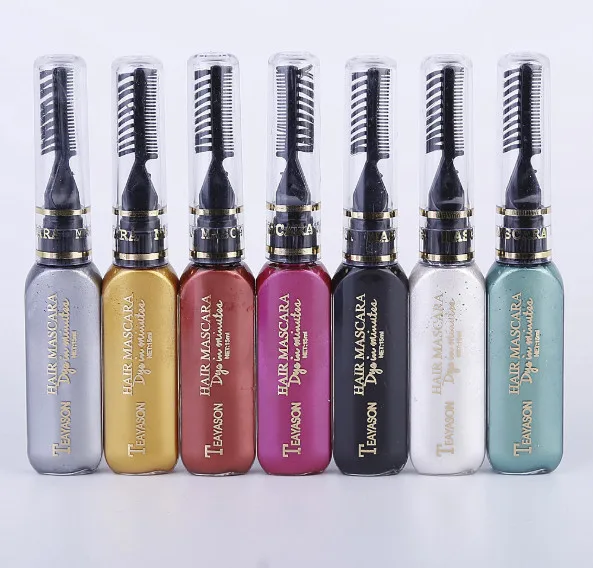 13 Цветов одноразового цвет волос вечерние краска для временного нетоксичный