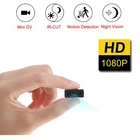 Мини-секретная Камера Full HD 1080P проектор для домашнего безопасности видеокамера Ночное видение микро-камера с обнаружением движения видео голос Регистраторы
