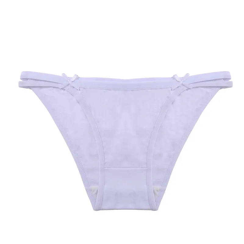 

Women Cotton Panties Underwear Bowknot Briefs Panties Female Underpant Low-Rise Woman Sexy Comfortable Panty Plus Size Lingeries
