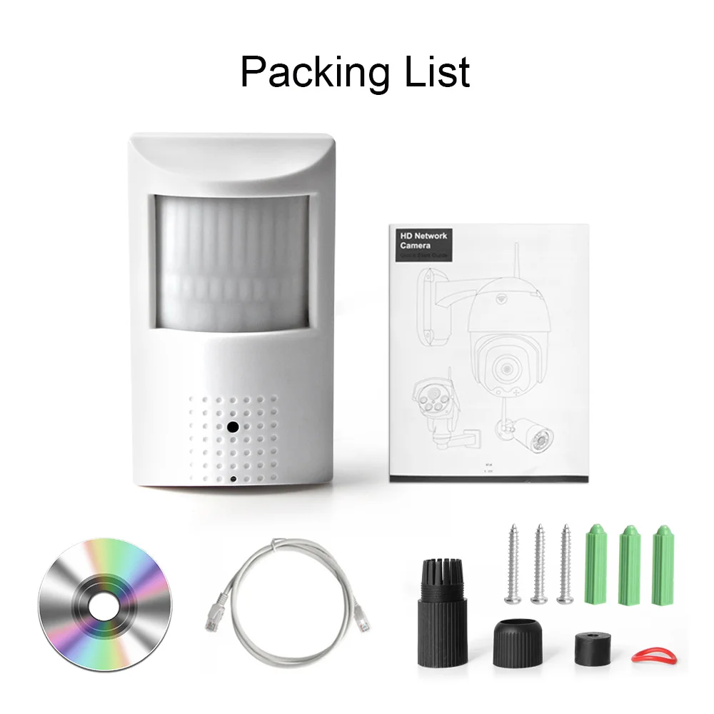 Wifi ip-камера 720P 1080P PIR стиль Крытый TF слот проводная и беспроводная камера Onvif с невидимым 940nm ИК светодиодный Встроенный аудио