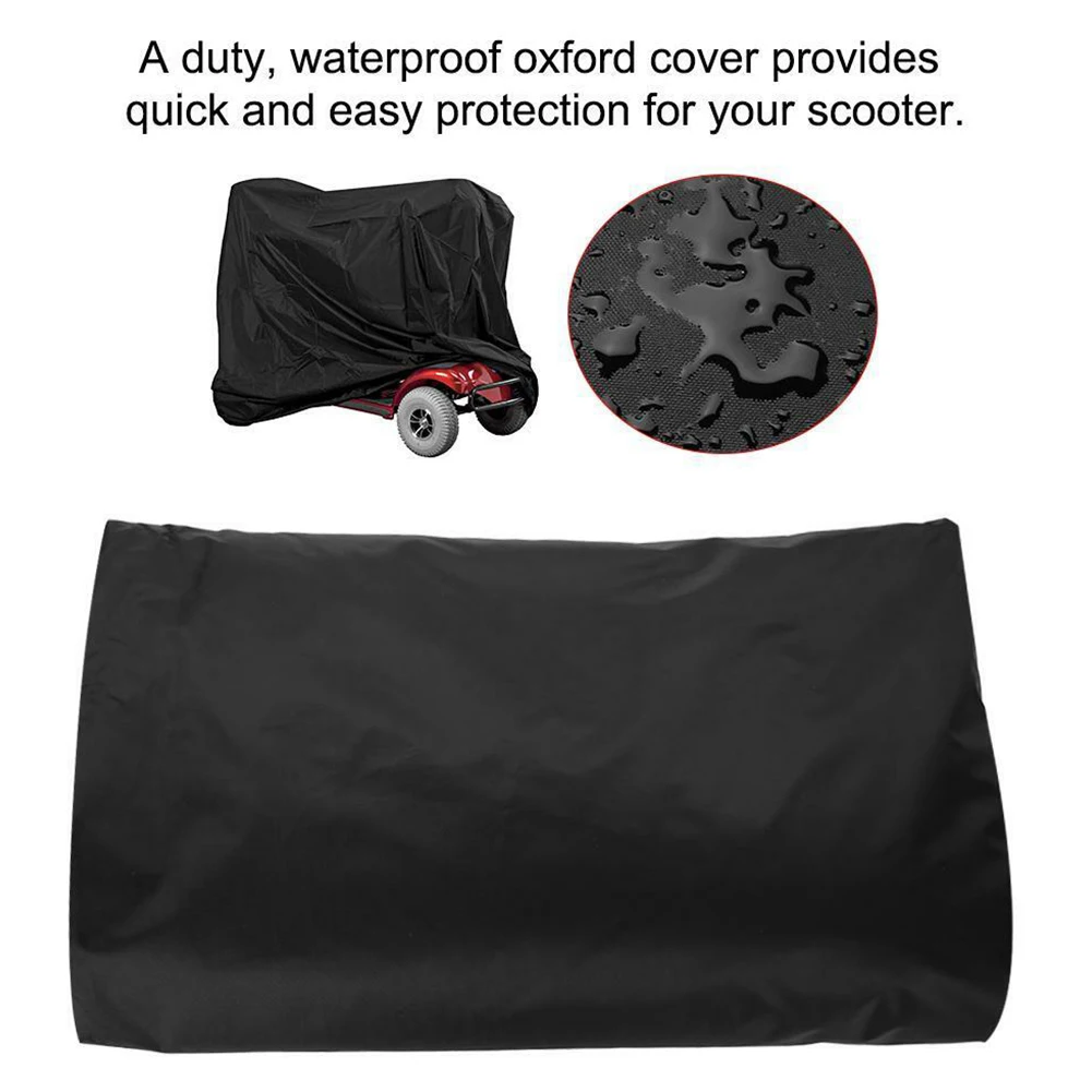 

Protective Hood Wheelchair Home Oxford Cloth Mobility Scooter Cover Anti Wear Storage Portable Easy Apply Practical Waterproof