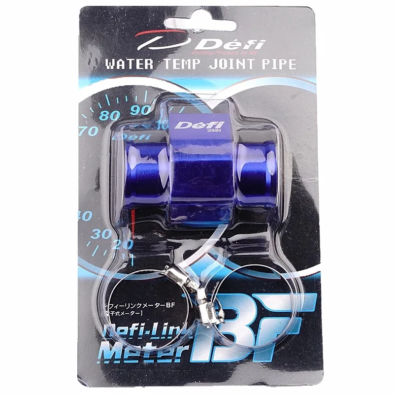 Автомобильный датчик температуры воды адаптер шланга радиатора синий