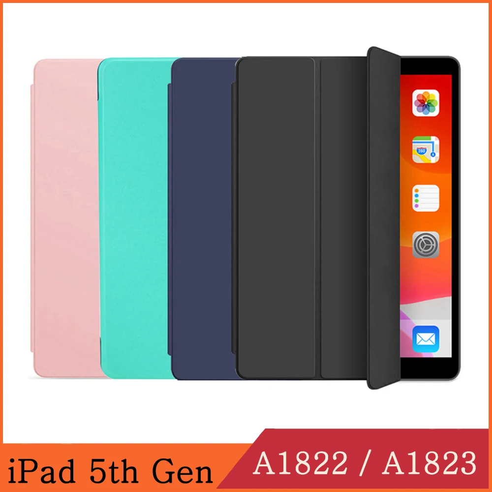 

Funda Apple iPad 5 9.7 2017 A1822 A1823 5th Generation Magnetic Stand Tablet Case Leather Auto Wake/Sleep Flip Smart Cover