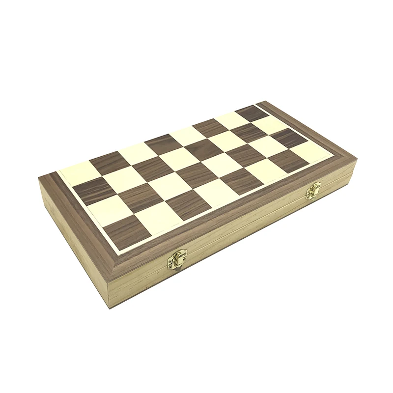 Magnetic Chess Wooden Board Game Set Solid Wood Pieces Entertainment Games Children Gift | Спорт и развлечения
